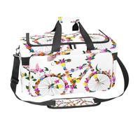 lcndlsoe Grand sac de sport de 30 L pour voyage, entraînement, fitness et sport - Animaux mignons et amusants pandas, Multicolore 7., 25x48x26cm/9.84x18.9x10.24in, Organiseur de sac