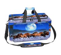 lcndlsoe Grand sac de sport de 30 L pour voyage, entraînement, fitness et sport - Astrologie magique lune et étoile, Multicolore 3., 25x48x26cm/9.84x18.9x10.24in, Organiseur de sac