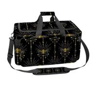 lcndlsoe Grand sac de sport de 30 L pour voyage, entraînement, fitness et sport - Astrologie magique lune et étoile, Multicolore 10., 25x48x26cm/9.84x18.9x10.24in, Organiseur de sac