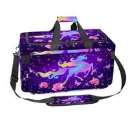 lcndlsoe Grand sac de sport de 30 L pour voyage, entraînement, fitness et sport - Astrologie magique lune et étoile, Multicolore 14., 25x48x26cm/9.84x18.9x10.24in, Organiseur de sac