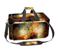 lcndlsoe Grand sac de sport de 30 L pour voyage, entraînement, fitness et sport - Astrologie magique lune et étoile, Multicolore 11., 25x48x26cm/9.84x18.9x10.24in, Organiseur de sac