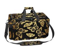 lcndlsoe Grand sac de sport de 30 L pour voyage, entraînement, fitness et sport - Astrologie magique lune et étoile, Multicolore 6., 25x48x26cm/9.84x18.9x10.24in, Organiseur de sac