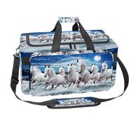 lcndlsoe Grand sac de sport de 30 L pour voyage, entraînement, fitness et sport - Astrologie magique lune et étoile, Multicolore 12., 25x48x26cm/9.84x18.9x10.24in, Organiseur de sac