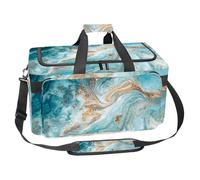 lcndlsoe Grand sac de sport de 30 L pour voyage, entraînement, fitness et sport - Collage texturé vintage des symboles emblématiques de Londres UK, Multicolore 12., 25x48x26cm/9.84x18.9x10.24in