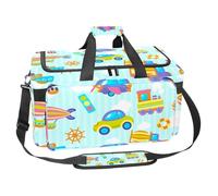 lcndlsoe Grand sac de sport, sac de sport de 30 L pour voyage, entraînement, fitness et sport - clavier de piano et musique, Multicolore 8., 25x48x26cm/9.84x18.9x10.24in, Organiseur de sac