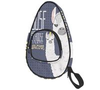 lcndlsoe Housse de protection pour raquette de tennis de table Alpaga I Choose to Be a Unicorn
