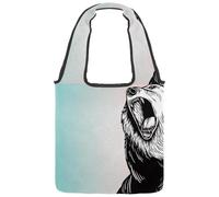lcndlsoe Sac fourre-tout en toile, Angleterre London Elements Collection Sac à main pour femme Sac à main à bandoulière pour le travail shopping gym, Multicolore 6., 14.1x14.9in/36x38cm
