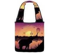 lcndlsoe Sac fourre-tout en toile, citrouille d'Halloween, sac à main pour femme, sac à main pour travail, shopping, gym, Multicolore 3., 14.1x14.9in/36x38cm