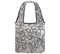 lcndlsoe Sac fourre-tout en toile, motif abstrait africain, animaux ethniques, éléphant, girafe, sac à main pour femme, sac à main à bandoulière pour, Multicolore 3., 14.1x14.9in/36x38cm