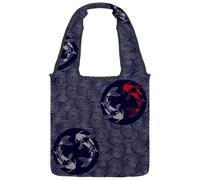 lcndlsoe Sac fourre-tout en toile, motif dinosaures colorés, sac à main à bandoulière pour femme, pour le travail, le shopping, la salle de sport, Multicolore 6., 14.1x14.9in/36x38cm
