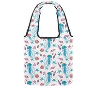 lcndlsoe Sac fourre-tout en toile, motif joueur de trompette jazz pour femme, sac à main à bandoulière pour le travail, le shopping, la salle de sport, multicolore 2, 14.1x14.9in/36x38cm