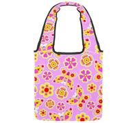 lcndlsoe Sac fourre-tout en toile, motif licorne violette, sac à main pour femme, sac à main pour travail, shopping, gym, Multicolore 8., 14.1x14.9in/36x38cm