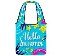 lcndlsoe Sac fourre-tout en toile, motif licorne violette, sac à main pour femme, sac à main pour travail, shopping, gym, Multicolore 10., 14.1x14.9in/36x38cm