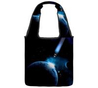 lcndlsoe Sac fourre-tout en toile, motif licorne violette, sac à main pour femme, sac à main pour travail, shopping, gym, Multicolore 12., 14.1x14.9in/36x38cm