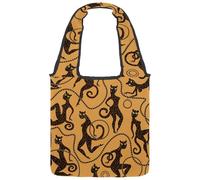 lcndlsoe Sac fourre-tout en toile, motif têtes de zombies, sac à main pour femme, sac à main pour le travail, le shopping, Multicolore 7., 14.1x14.9in/36x38cm
