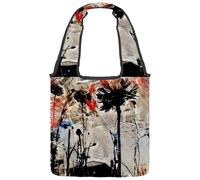lcndlsoe Sac fourre-tout en toile, motif têtes de zombies, sac à main pour femme, sac à main pour le travail, le shopping, Multicolore 10., 14.1x14.9in/36x38cm