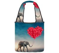 lcndlsoe Sac fourre-tout en toile, sac à main à bandoulière pour femme, motif bateau à voile coloré, fond bleu marine, pour le travail, le shopping, la salle, Multicolore 8., 14.1x14.9in/36x38cm
