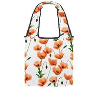 lcndlsoe Sac fourre-tout en toile, sac à main à bandoulière pour femme, motif bateau à voile coloré, fond bleu marine, pour le travail, le shopping, la salle, Multicolore 9., 14.1x14.9in/36x38cm
