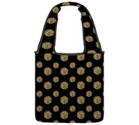 lcndlsoe Sac fourre-tout en toile, sac à main à bandoulière pour femme, motif bateau à voile coloré, fond bleu marine, pour le travail, le shopping, la salle, Multicolore 4., 14.1x14.9in/36x38cm