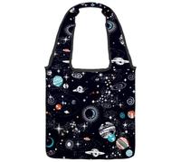 lcndlsoe Sac fourre-tout en toile, sac à main à bandoulière pour femme, motif carlin, inscription « Be a Unicorn » pour le travail, le shopping, la salle, Multicolore 15., 14.1x14.9in/36x38cm
