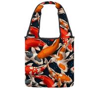 lcndlsoe Sac fourre-tout en toile, sac à main pour femme, motif dinosaures, sac à main pour le travail, le shopping, la salle, Multicolore 5., 14.1x14.9in/36x38cm