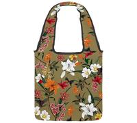 lcndlsoe Sac fourre-tout en toile, tour Eiffel, amour, cœur, thé, vin, sac à main pour femme, sac à main pour le travail, le shopping, la salle de sport, Multicolore 3., 14.1x14.9in/36x38cm