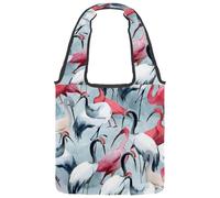 lcndlsoe Sac fourre-tout en toile, tour Eiffel, amour, cœur, thé, vin, sac à main pour femme, sac à main pour le travail, le shopping, la salle de sport, Multicolore 10., 14.1x14.9in/36x38cm