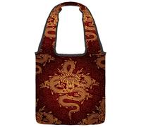 lcndlsoe Sac fourre-tout en toile, vintage Let's Go for a Ride Bicycle Floral Sac à main pour femme pour le travail, le shopping, la salle de sport, Multicolore 12., 14.1x14.9in/36x38cm