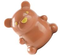 Lcpucc Cute Bear Brosse de lavage des mains pour enfants et adultes | Nettoyant à ongles à poils doux avec design de rangement vertical