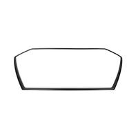 LCQSYE couvercles de calandre Cadre de calandre décoratif pour Audi A3 8Y S3, Accessoires de réglage extérieur, pièces Automobiles Bandes de Calandre(Black)