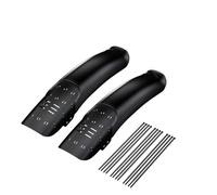 LCQSYE Garde-Boue 1/2 pièces vélo Coque Rigide vélo Avant arrière Pneu Roue Garde-Boue VTT vélo Garde-Boue Garde Boue de Vélo(XQ778 2PCS)
