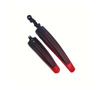 LCQSYE Garde-Boue Garde-Boue de vélo épais et élargi 2 pièces Ensemble Avant et arrière pour VTT de 20 à 26 Pouces Contre Les éclaboussures pour vélo Route et Montagne Garde Boue de Vélo(2pc Red)