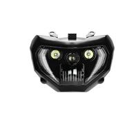 LCQSYE Moto Phares Convient pour MT 07 MT-07 2018 2019 MT 09 MT-09 14-16 MT09 MT07 phare moto phare DRL LED ensemble de phare Moto Projecteur Avant