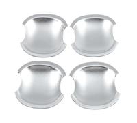 LCQSYE Poignée de porte extérieure chromée, cache autocollant, moulure de style, compatible avec Sorento 2010-2014(For Bowls)