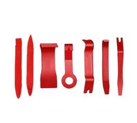 LCQSYE Presse à buselures Kit de démontage intérieur pour Voiture, Outil de démontage de Garniture de Panneau, démonte-Plastique, Mallette complète Outil Extracteur(7PCS)