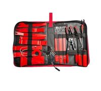 LCQSYE Presse à buselures Kit de démontage intérieur pour Voiture, Outil de démontage de Garniture de Panneau, démonte-Plastique, Mallette complète Outil Extracteur(38PCS (Box))