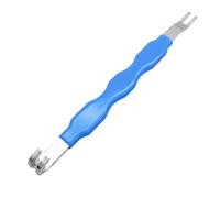 LCQSYE Presse à buselures Outil de démontage de connecteur de borne électrique Automobile, 1 pièce, extracteur Universel pour réparation Automobile Outil Extracteur(Blue)