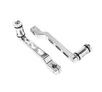 LCQSYE Sélecteur Vitesse Gear Shifter en Métal Manette Le 1 paire de leviers de vitesse pour Harley Softail Touring Road King Electra Street Tri Glide Ultra Classic(Chrome)