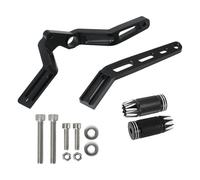 LCQSYE Sélecteur Vitesse Gear Shifter en Métal Manette Le Levier de changement de vitesse réglable pour moto, chromé/noir, compatible avec Harley Nightster RH975/S, aluminium(Blue)