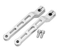 LCQSYE Sélecteur Vitesse Gear Shifter en Métal Manette Le Levier de changement de vitesse universel pour Harley XL883 1200 XL X 48 Dana Electra Road Street Glide(Silver)