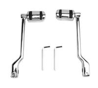 LCQSYE Sélecteur Vitesse Gear Shifter en Métal Manette Le Pédale de changement de vitesse avant et arrière avec repose-pieds pour Touring Softail FL Trike