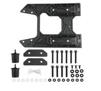 LCQSYE Support Roue de Secours Kit de Renfort de charnière pour Support de Roue de Secours et hayon arrière 82215356AB Compatible avec Jeep Compatible avec Wrangler JL 2018-2021 Support de Roue