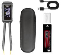 LCRTester,Pince LCRTest,LCRMètre,LCRTester portable,Testeur de composants électroniques,Outil de mesure LCR,LCRMètre rechargeable Type-C,Méthode de test Kelvin,LCRTester,Testeur de fréquence, de capac