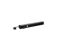 LCS³ Energy Distribution Basic PDU - Unité de distribution secteur (rack-montable) - CA 230 V - 3680 Watt - monophasé - connecteurs de sortie : 6 -