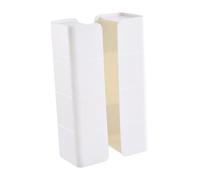 LCSVCCXA 1 Paire Distributeur de Mouchoirs Support Boîte à Mouchoirs Organisateur Gants Séparateur Papier Essuie-mains Amovible PP Étanche Convient pour Salle, Blanc