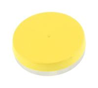 LCSVCCXA Bloc D'Établi En Acier Poli Miroir avec Base En Caoutchouc pour Estampage Bijoux Réparation Métal Formage Adapté Aux Bijoutiers Professionnels, Jaune