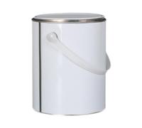 LCSVCCXA Boîte à Peinture Fer avec Couvercle Poignée Solide Seau Métal Vide Réutilisable Polyvalent Adapté pour Home Improvement Artiste Professionnel DIY, 4l