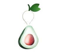 LCSVCCXA Costume de Fruits d'halloween, Combinaison avec Bandeau, Robe Fantaisie pour Adultes et Enfants, Polyester Doux, Facile à Porter avec Un Design FA, Avocat Taille Adulte