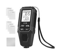 LCSVCCXA Épaisseur Appareil Numérique de Mesure de Peinture Jauge Automatique Portable pour Épaisseur de Revêtement Testeur Digital pour Précision Industrielle, Noir