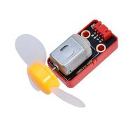 LCSVCCXA Fan Module Moteur Ventilateur Kit Complet Moteur Driver Compact Composants Métal Fonction Haute Convient pour Projets de Classe Études Électro, avec étui